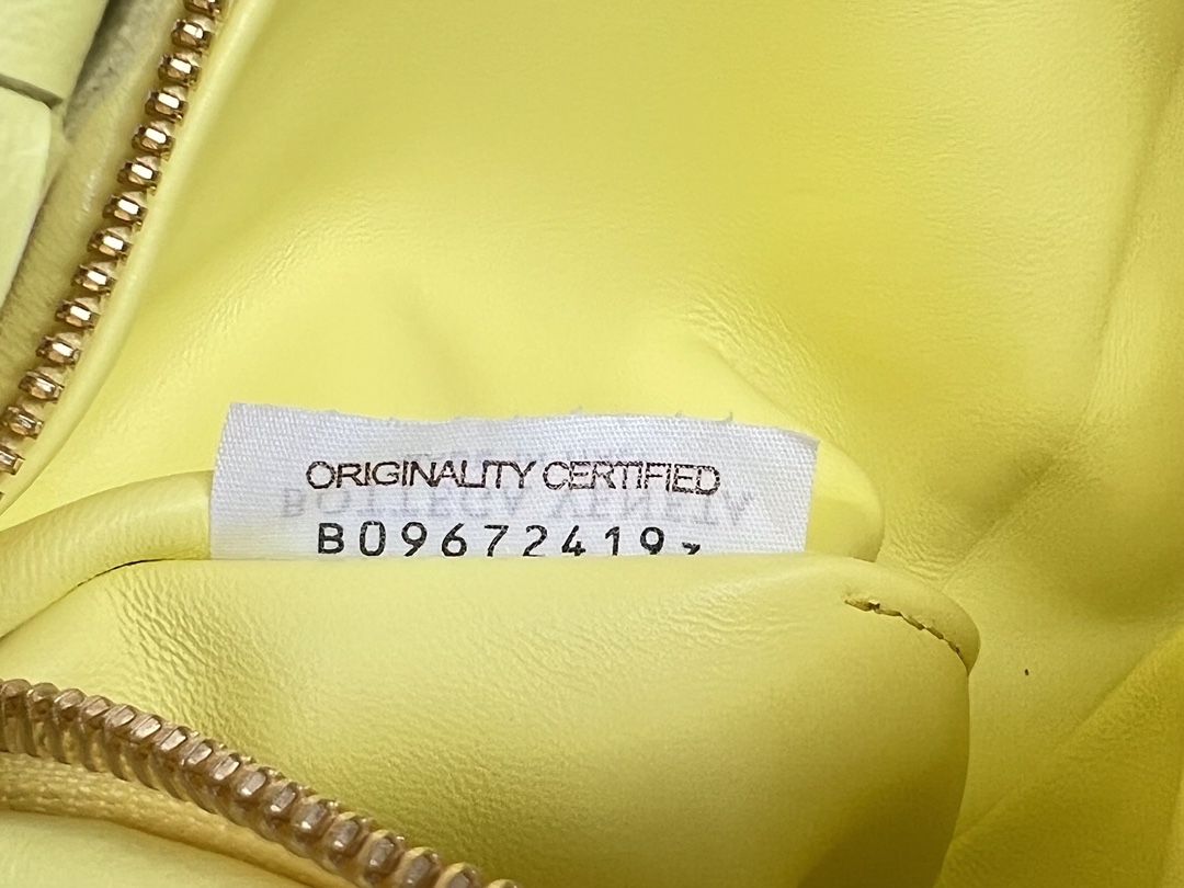 Small Jodie Intrecciato Leather Shoulder Bag Yellow